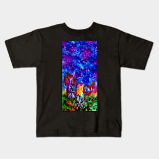 Monarchs at Sunset Kids T-Shirt